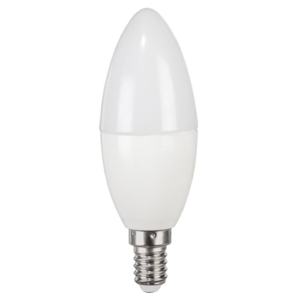 LED-lampa, E14, 806 lm utbyte 60 W, ljus glödlampa, varmvit Vit