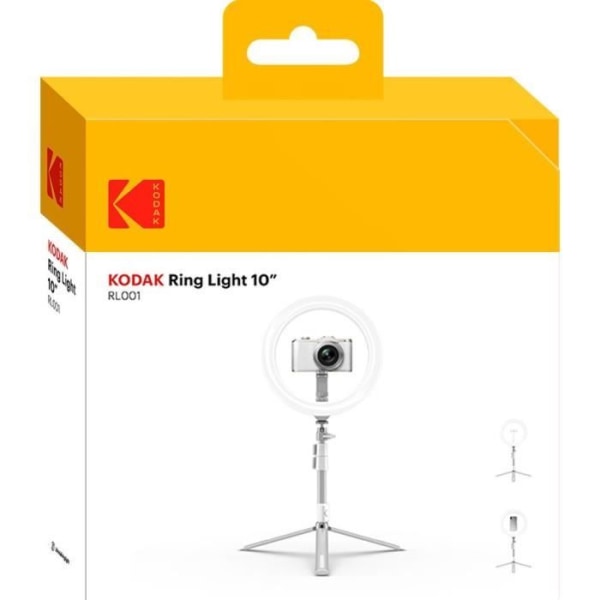 KODAK RL001 - Kodak Ring Light 10 '' för kamera