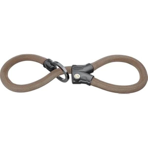 Kedjesäkerhet - ABUS - Infinity Loop 1806 - 140 cm - Flexibel - Justerbar dubbel ögla Orange (Orange Höst)