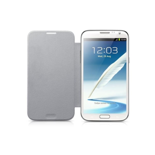 SAMSUNG EFC-1J9W Flip-fodral till Samsung Galaxy Note 2 - Vit