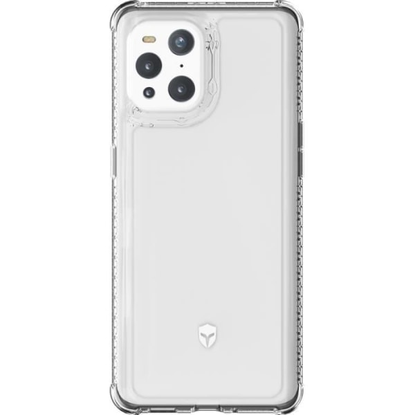 AIR Forstærket Case Livstidsgaranti Transparent til Oppo Find X3 Pro Force Case