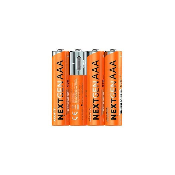 Pilar AAA NextGen uppladdningsbara USB-C Xtorm