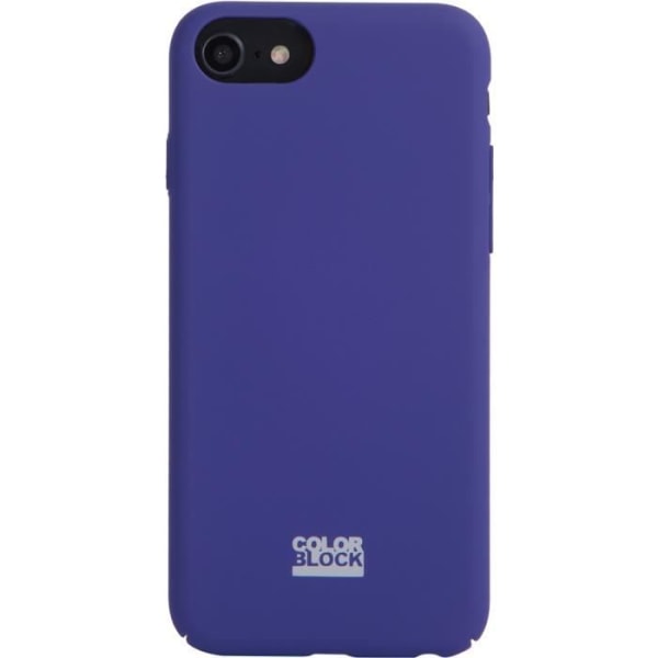 Colorblock ultraviolett halvstyvt skal för iPhone 6/6S/7/8