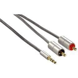 HAMA - Jackkabel 3,5 2 rca mm längd 2 m