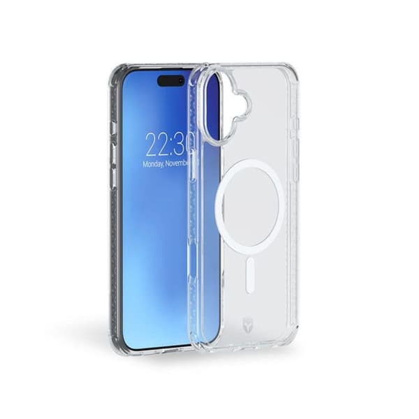 Forcecase MagSafe-kompatibelt förstärkt fodral för iPhone 16 Plus Transparent Transparent