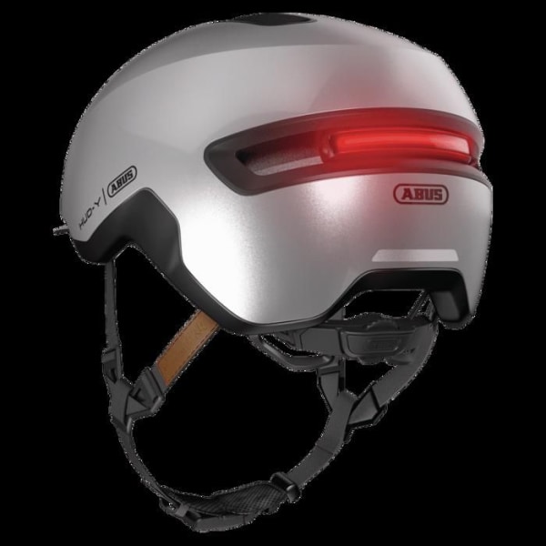 ABUS HUD-Y CYKELHJELM HUD-Y CYKELHJÄLM - SILVER jag