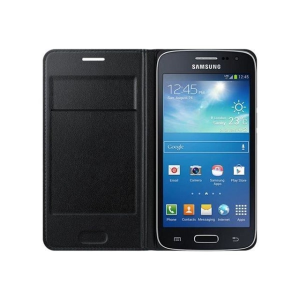 SAMSUNG Flip Case EF-WG386BB till Samsung Galaxy Core - Svart
