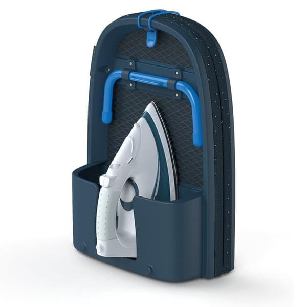 Joseph Joseph - Pocket Plus Fällbar strykbräda med överdrag, blå (50010)