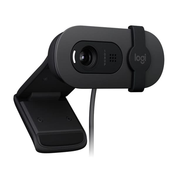 Webbkamera - Logitech - BRIO 105 - 1920 x 1080 - USB - Ljud