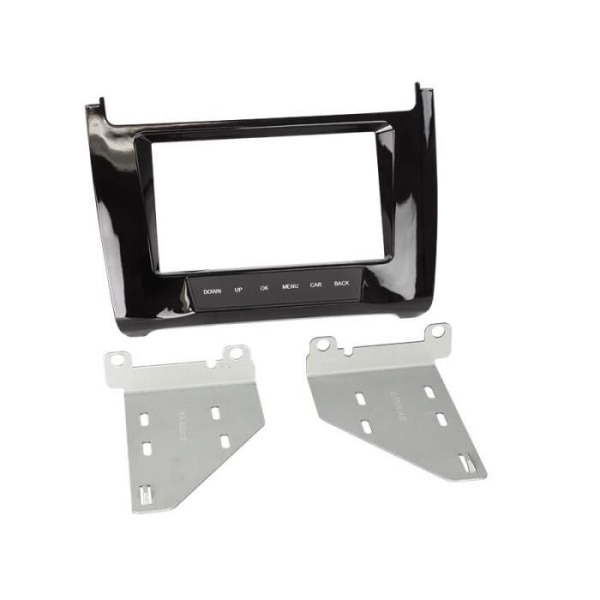 2-DIN frontadapter VW Polo V (Typ 6C) klaver sort