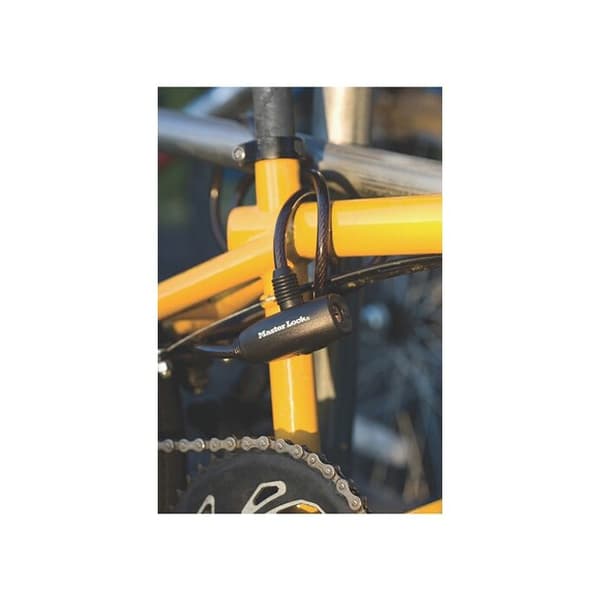 Master Lock 8126EURDPRO Nyckellås Kabel Antivol Svart