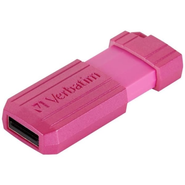 Verbatim USB DRIVE 2.0 PINSTRIPE USB-minne 128 GB rosa 49460 USB 2.0
