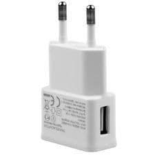 BBC Mini nätladdare - Vit - 1A + IP-kabel - För Apple iPhone 3G, 3GS, 4, 4S Vit