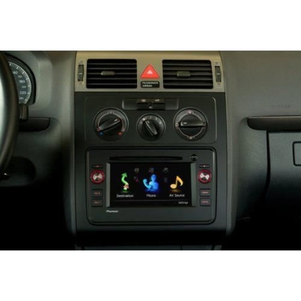 Pioneer dubbel DIN bilradio fascia för Suzuki Swift (modeller från 2008) (Tyskland import)