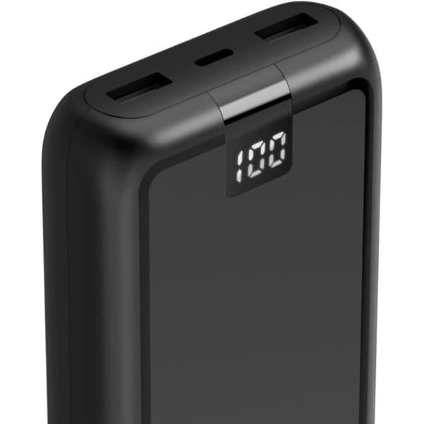 Batteri Extern - HAMA - Prestanda 20 - 20000 mAh - USB-C - Snabbladdning Grå