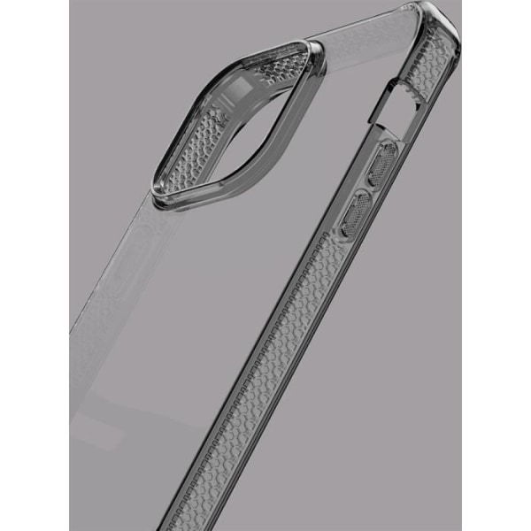 Förstärkt fodral Apple iPhone 14 Pro Spectrum Clear Transparent Black Itskins