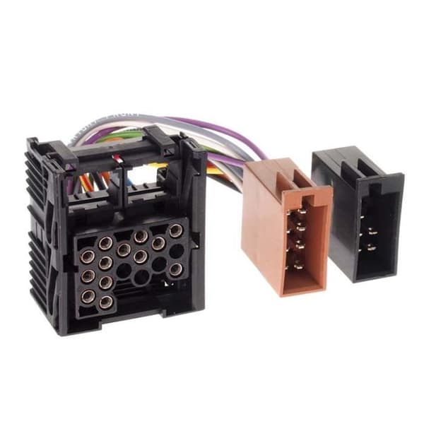 Bilstereoadapter - BMW - Land Rover - Universal - Svart - Bil