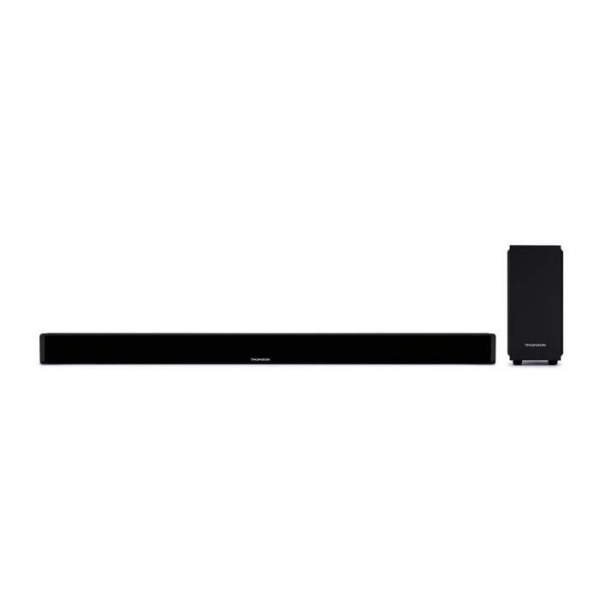 Thomson SB250BT 2.1 soundbar med subwoofer - Bluetooth - 200W - USB/SD - Fjernbetjening Svart