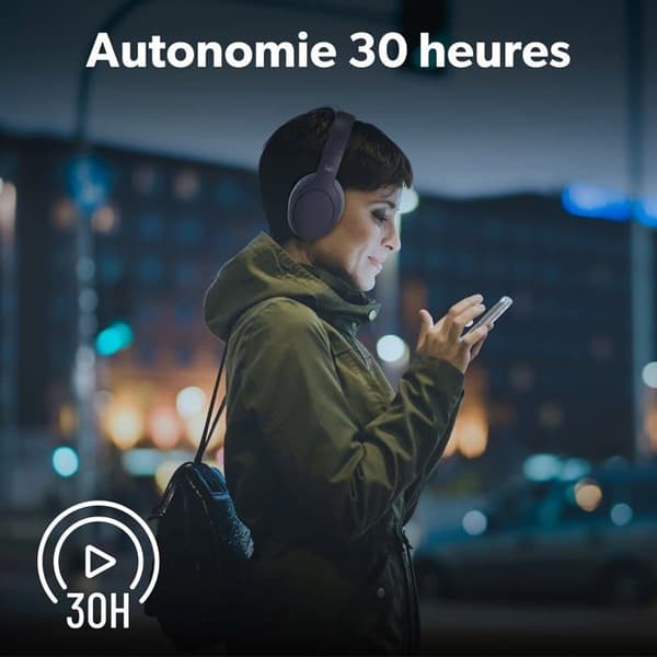 Bluetooth-hörlurar - T'nB - Tonality Max - Trådlös - Svettavvisande - Över-örat Blå