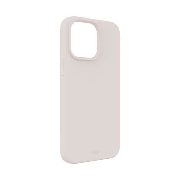 Coque - Puro - ICON - iPhone 14 Pro Max - Rose Sable - Souple - Silicone Sandrosa