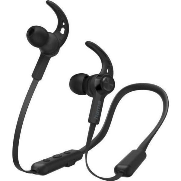 Hama Freedom Neck Kopfhörer Kabellos Ohrbügel - im Ohr Anrufe/Musik Bluetooth Schwarz () - 00184122