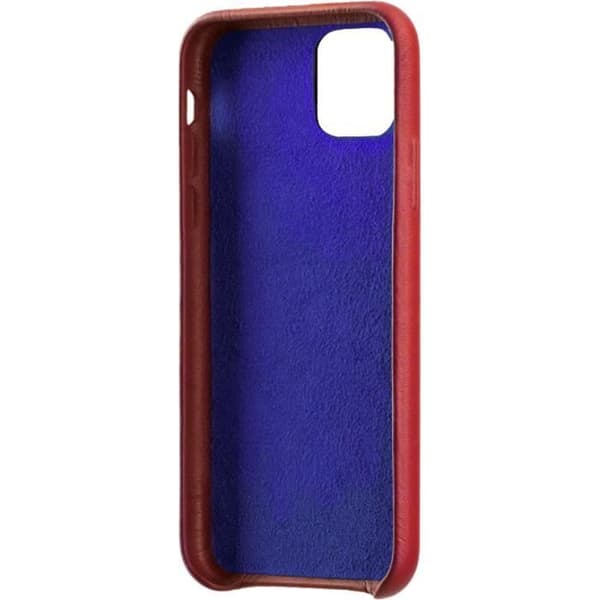 Läderfodral - Beetlecase - iPhone 11 - Röd - Mjuk - Elegant Röd
