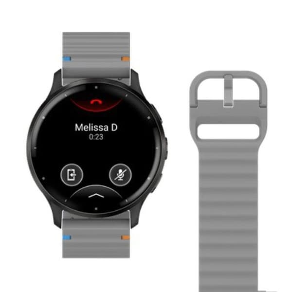 ActiveFlex-armband för Garmin Venu 3/4 (45mm), Grå