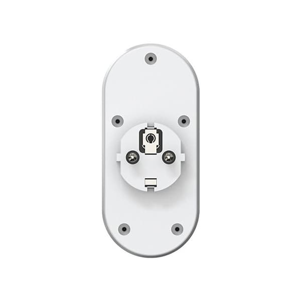 Överspänningsskydd 1 uttag + USB A+C 540J EU Grå Vit