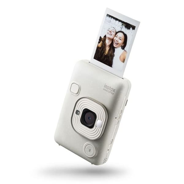 Fujifilm Instax Mini Liplay Instant Camera Vit Vit