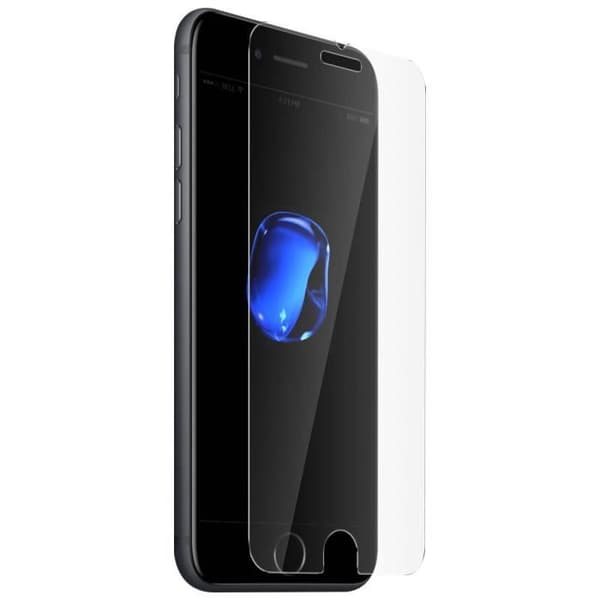 Skyddsglas - BigBen - iPhone 7 och 8 - Härdat glas - Hårdhet 9H - Stötresistent Transparent