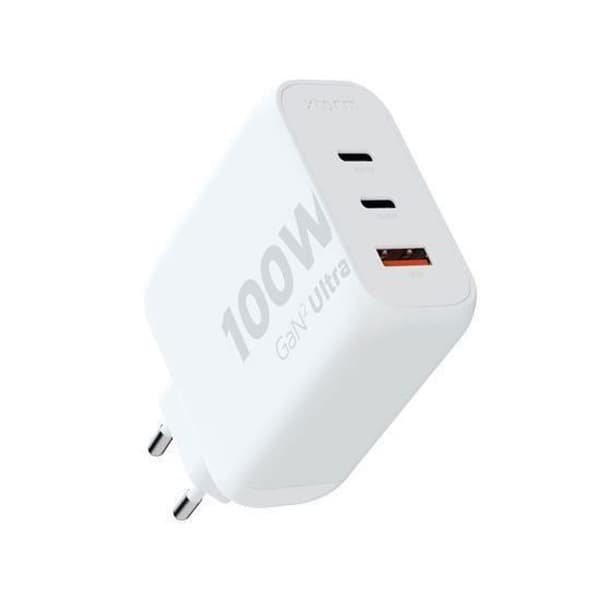 Väggladdare - XTORM - XT-XEC100 - Vit - Intelligenta kretsar - 100W Vit