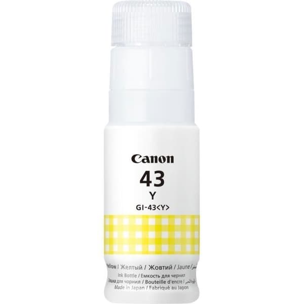 Bläckpatron - Canon - GI-43Y - 60 ml - Gul - Original