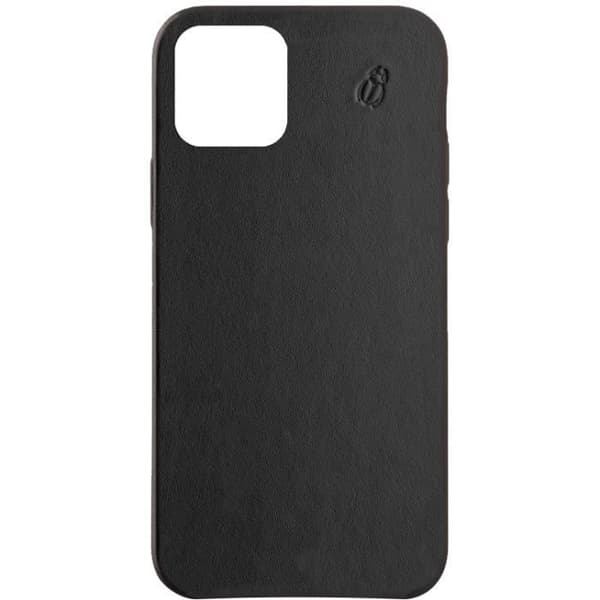 Coque - Beetlecase - iPhone 12 Pro Max - Läder Svart - Stötskydd - Elegant Svart