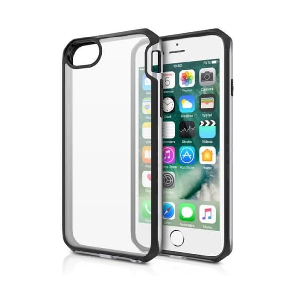 Skyddsskal - ITSKINS - AP67-VNRLD - Silver - iPhone 6/6S/7/8 - Dubbel skydd Silver, Svart