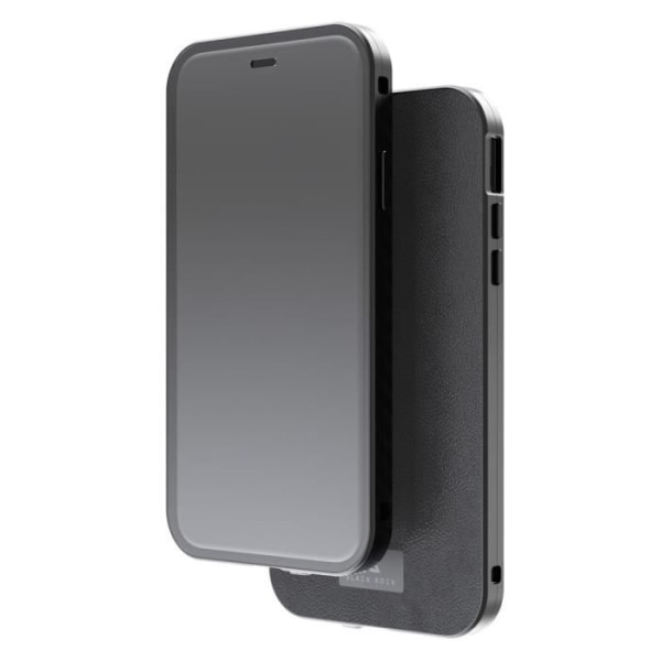 Skyddsfodral "360° Glass" för Apple iPhone 11, svart läder