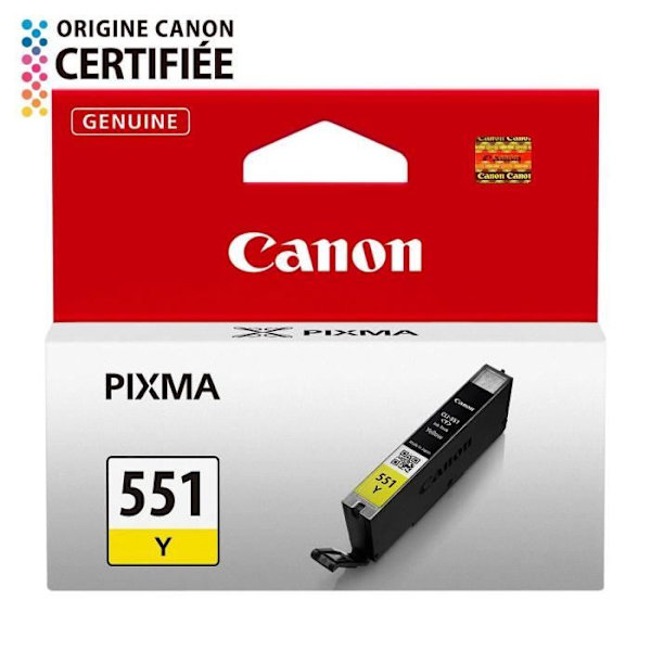 CANON CLI-551Y Gul bläckpatron