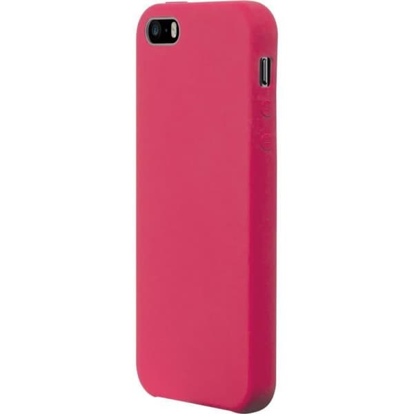 Coque - BigBen - iPhone 5/5S/SE - Hård - Soft touch - Vattenmelonröd Röd vattenmelon