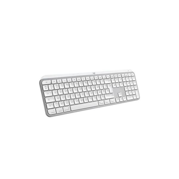 Logitech MX Keys S Azerty trådlöst tangentbord för Mac ljusgrå