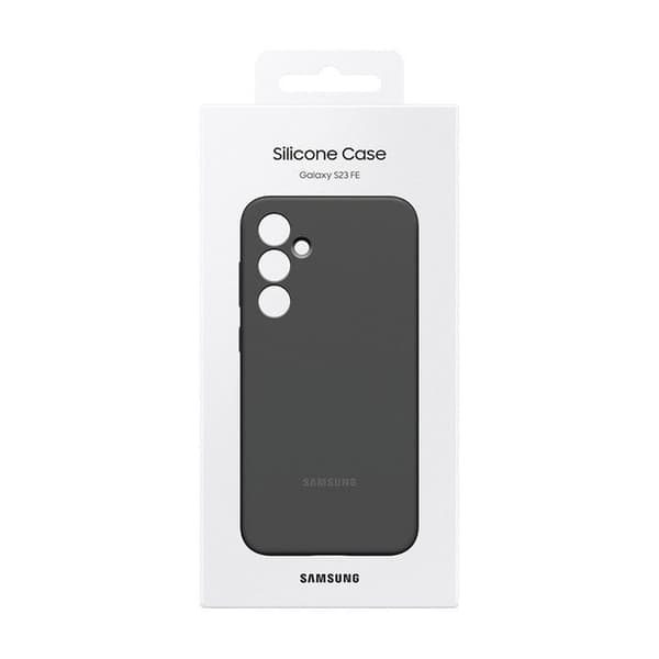 Silikonfodral till Samsung Galaxy S23 FE Graphite Grafit