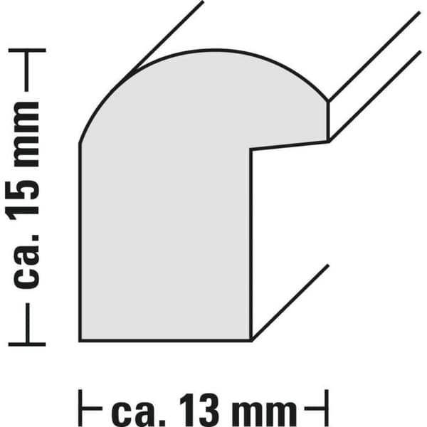 Ramar - Swing - Vit - 13 x 18 cm - Plast - Modernt design Vit