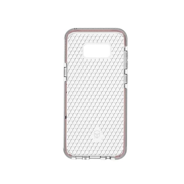 Fodral - Force Case Life - Galaxy S8+ - Rosa - Fallmotstånd 1m - Halvstyvt Ros