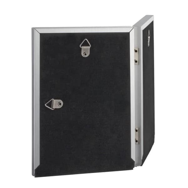 Ramar - Calais - 2 bilder - 10 x 15 cm - Sammet - Vit