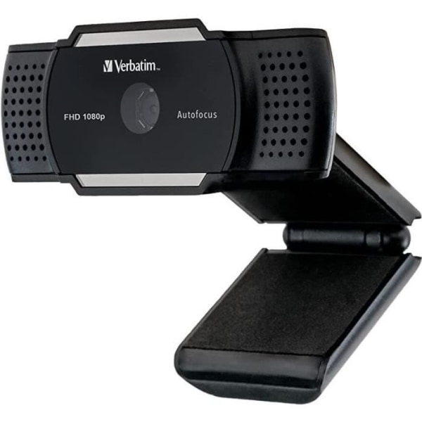 Verbatim AWC-01 Quad HD webbkamera - svart - TU