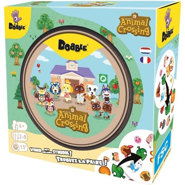 Dobble Animal Crossing (Ekosleeve) FR/NL