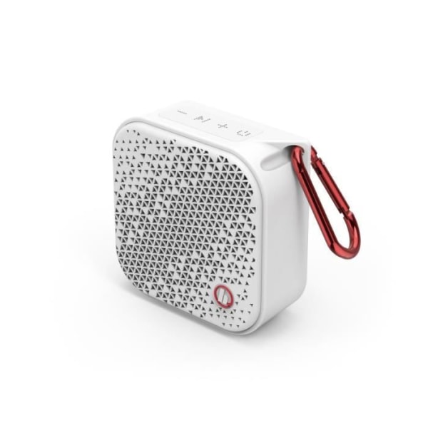 HAMA Pocket 2.0 Bluetooth®-högtalare vattentät 3,5 W vit - Trådlös nätverksljudspelare