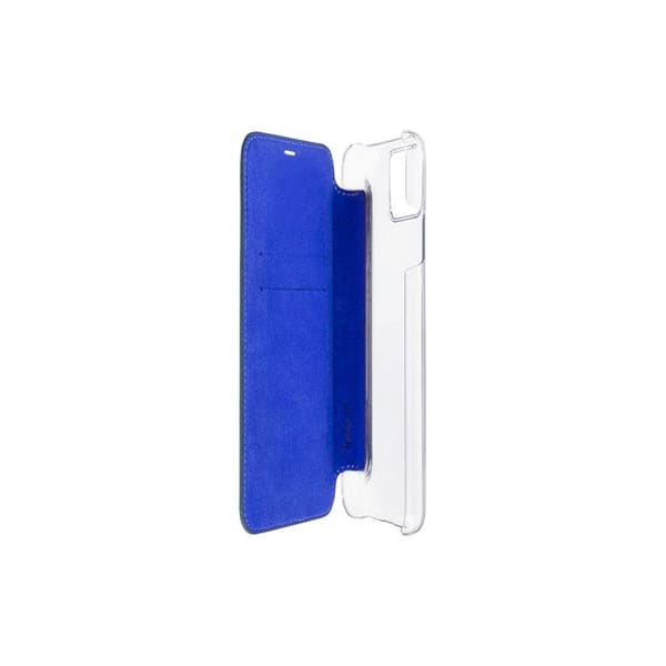 Foliofodral - BEETLECASE - iPhone 11 - Premium Läder - Glasbaksida - Kortfack Mörkgrön