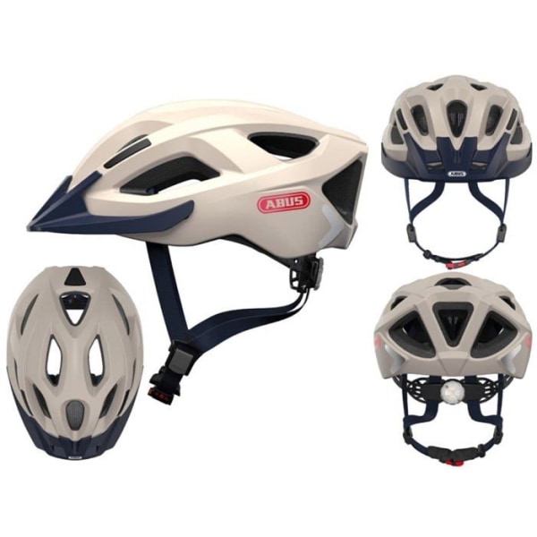 Abus - 63981 - Aduro 2.0 City Bike Helmet - Robust cykelhjälm för stadstrafik på vintern - Unisex