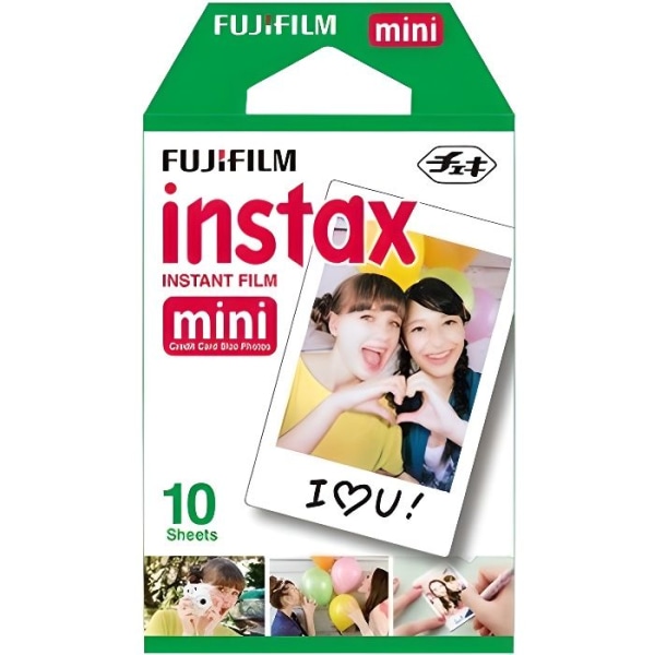 Fujifilm Instax Mini ISO 800 färgfilm - 10 exponeringar