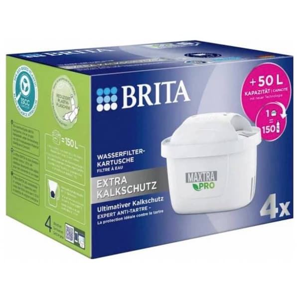 Brita Maxtra Pro Extra 4-pack 122188 Vit filtreringskaraff Vit