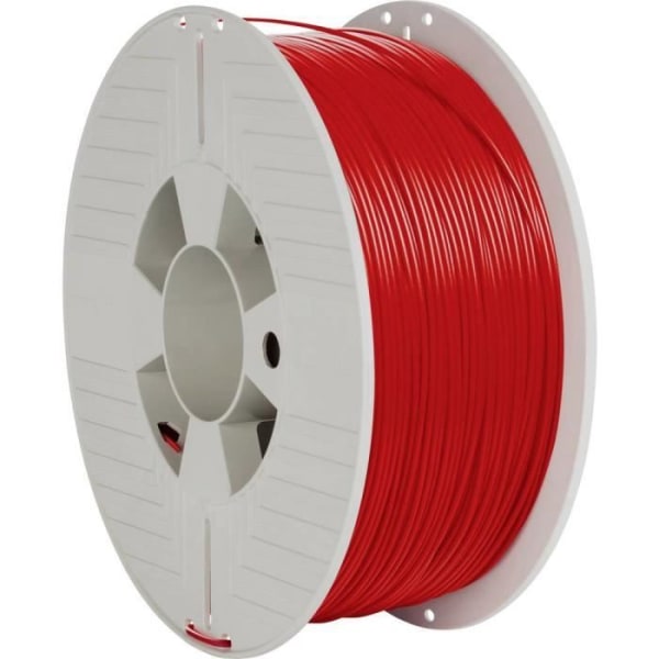 Verbatim ABS filament - Röd - 1,75 mm - 1 kg - Hög styvhet och glans